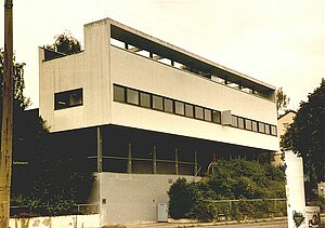Doppelhaus in der Weißenhofsiedlung in Stuttgart