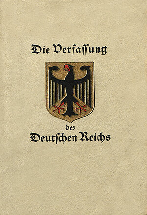 Weimarer Republik Zeitstrahl