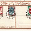Postkarte zur Weimarer Nationalversammlung