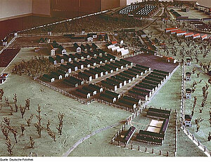 Modell des KZ Buchenwald