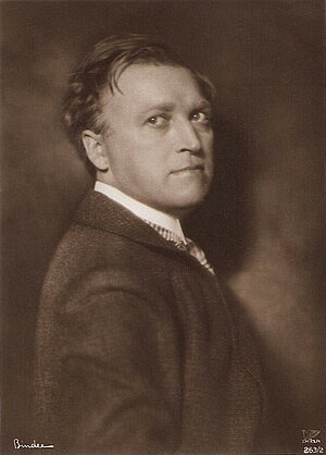 Werner Krauß um 1920 auf einer Fotografie von Alexander Binder
