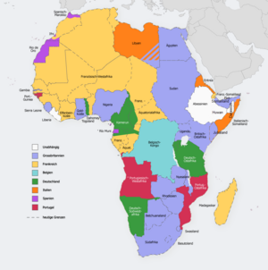 Afrika Kolonien Kolonien in Afrika