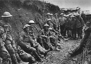 Britische Soldaten im Ersten Weltkrieg