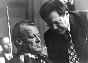 Rücktritt Willy Brandt Günter Giom
