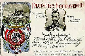 Postkarte Deutscher Flottenverein