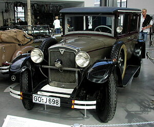 Auto Adler Standard von Clärenore Stinnes