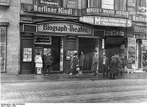 Filme Weimarer Republik Kino in Berlin 1929