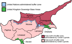 Zypern Teilung