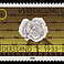 Weiße Rose Briefmarke