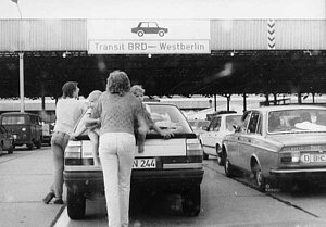 Grenzübergänge DDR Transit