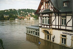 Elbhochwasser 2002 in Dresden