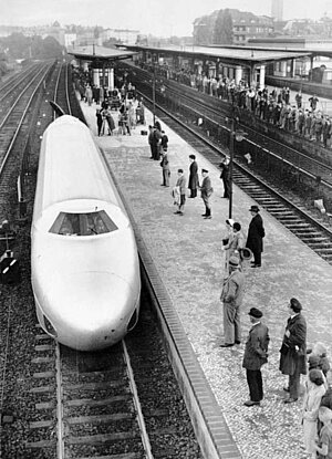 Zeppelin Zug Kruckenberg Schienenzeppelin
