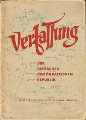 ddr verfassung