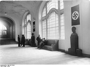 Im Inneren des Gestapo-Gebäudes