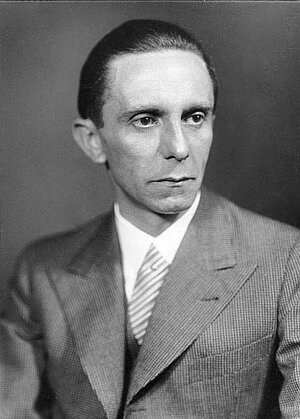 Porträt Goebbels