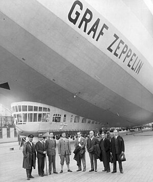 Zeppelin USA Luftschiff Graf Zeppelin