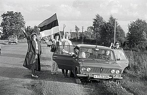 Baltischer Weg Kalter Krieg Ende