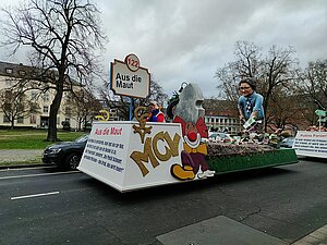 Karnevalswagen PKW-Maut