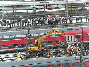 Proteste gegen Bahnprojekt Stuttgart 21
