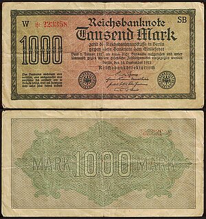 Währung Weimarer Republik