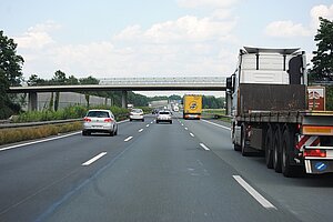 Autobahn Lastwagen