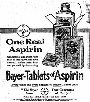 Werbung Aspirin