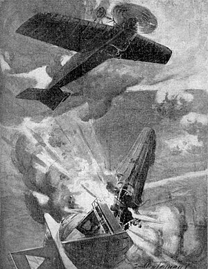 Abschuss Zeppelin