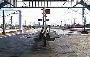 Raucherzone Bahnhof