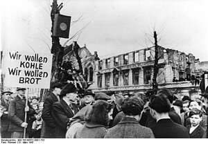 Hungersnot nach dem Zweiten Weltkrieg