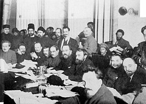 Treffen der Bolschewiken 1920