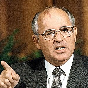 Gorbatschow 1989 auf Staatsbesuch in der BRD