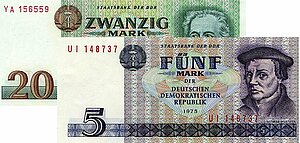Mindestumtausch DDR