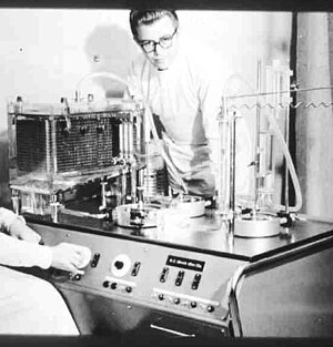 Herz-Lungen-Maschine 1958