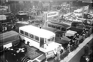 Automobil-Ausstellung 1928 in Berlin Wirtschaft Weimarer Republik