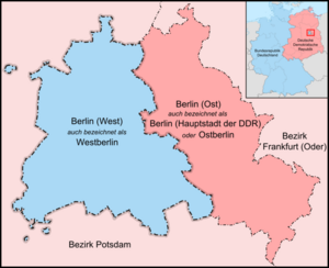 Aufteilung Berlin Karte Teilung Berlin