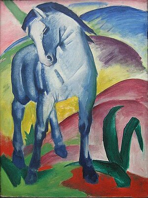 Blaues Pferd I Franz Marc