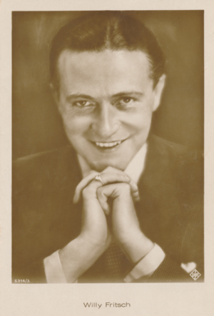 Erster deutscher Tonfilm Willy Fritsch
