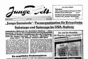 Unterdrückung der Kirche in der DDR