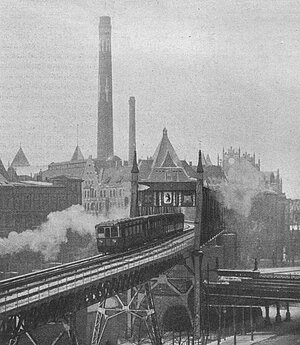 Eröffnungszug U-Bahn 1902