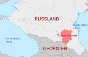 Wo liegt Tschetschenien?