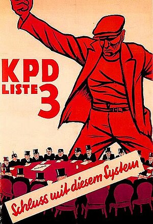 KPD Wahlplakat