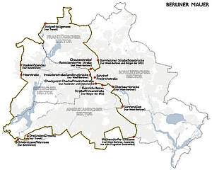 Grenzübergänge Berlin Grenzübergänge DDR Berlin