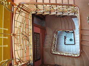 Treppenhaus im Museum Victor Horta
