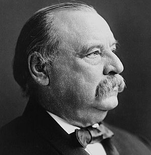 Grover Cleveland, US-Präsident 1885-1889 und 1893-1897