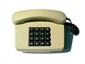Telefon mit Tasten