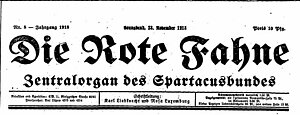 Zeitung des Spartakusbunds