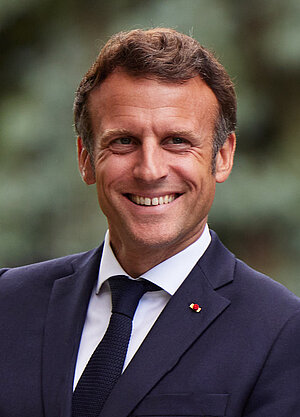Emmanuel Macron Frankreich Präsident