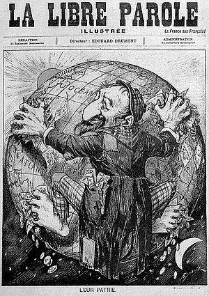 Antisemitismus - Karikatur 1893