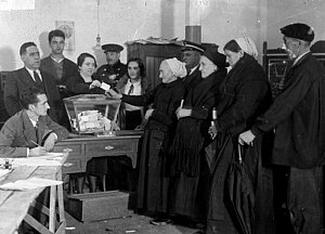 Wahlen in der Zweiten Spanischen Republik Wahlen 1933 in Spanien