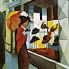 August Macke Hutladen